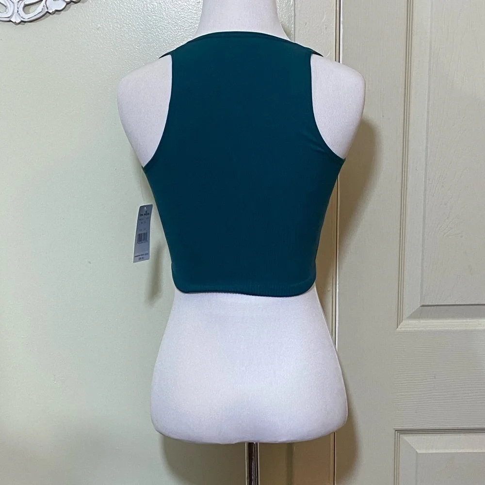 New Free People Strapped in Brami Intimately FP Crop Top Bra Teal